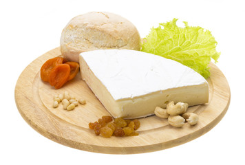 piece of Brie cheese