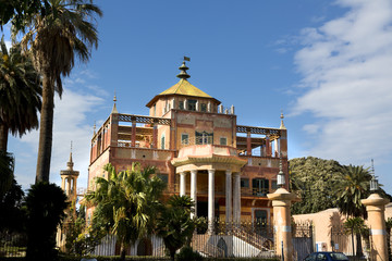 Fototapeta na wymiar Palermo, chiński Mansion