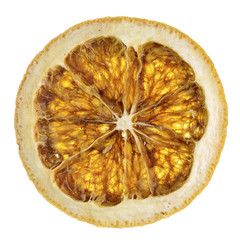 Tranche de citron séché