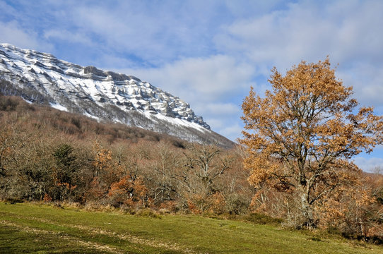 Monte Beriain, sierra de Andia (Navarra)