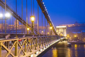 Chain Bridge,  Budapest, Hungary