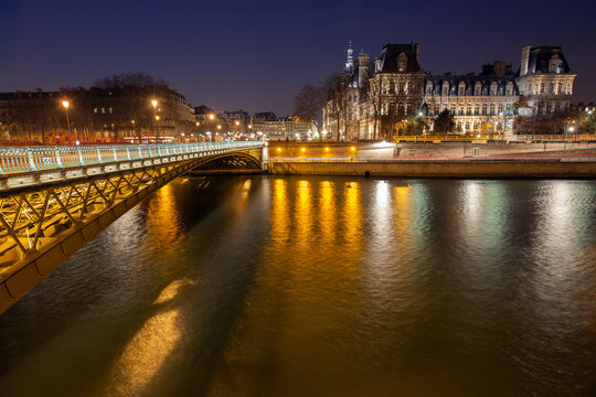 Fototapeta Hôtel de ville de Paris