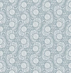 Gardinen Seamless floral royal wallpaper © malkani