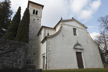 Facciata della chiesa di San Daniele, S. Daniele del Friuli