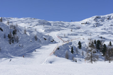 Col Margherita ski run, San Pellegrino pass