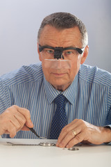 Watchmaker With Glasses