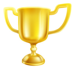 Gold Trophy Illustration