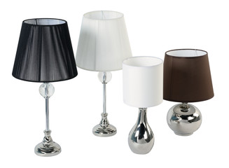 Lamps. Isolated