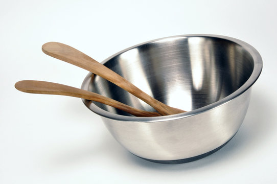 cul de poule de cuisinier,couverts &agrave; salade