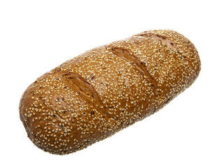  bread on white background