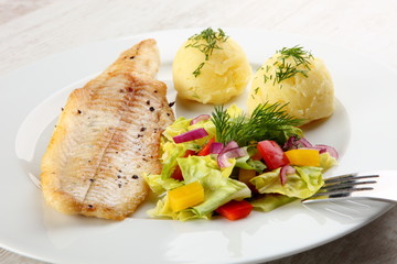 Fried fish