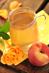 Peach tea