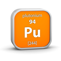 Plutonium material sign