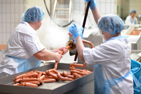 Lebensmittelindustrie Fleischverarbeitung / food production