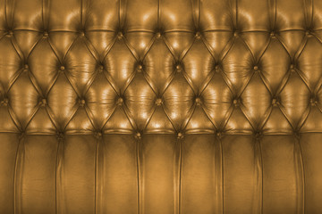 Backboard of a vintage chesterfield sofa