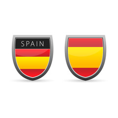 Spain flag emplem