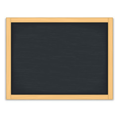 Blank Black Chalkboard