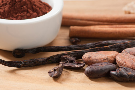 Cocoa drink ingredients