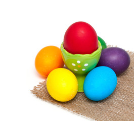 Obraz na płótnie Canvas easter eggs