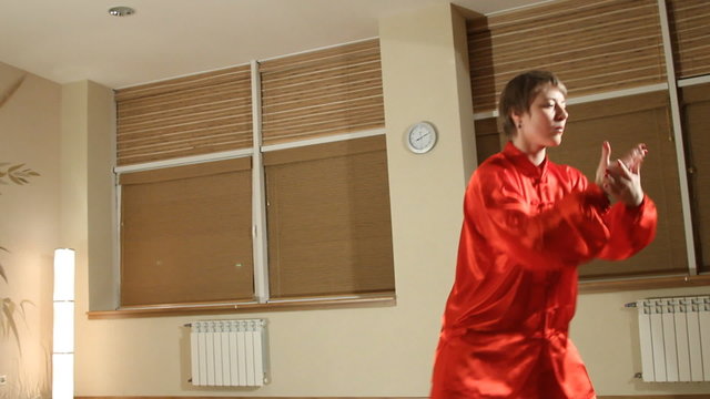 female martial artists in the room