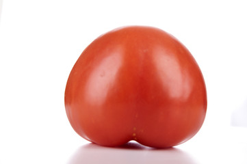 Red tomato isolated