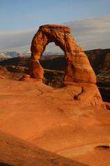 Delicate Arch at Sunset