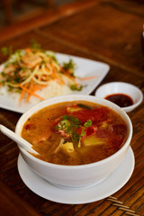 Vietnam tomato soup