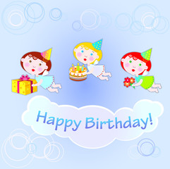 happy birthday light