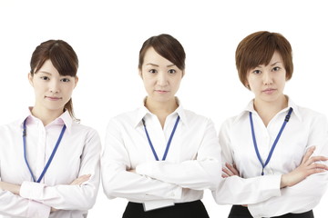 Fototapeta premium ビジネスイメージ,女性3人