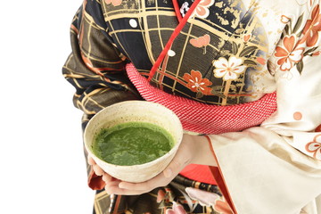 Fototapeta premium 女性・着物