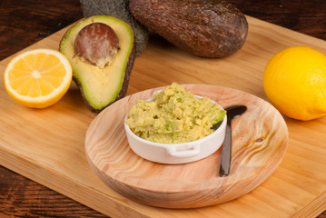 Preparing guacamole