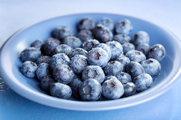Fresh blueberries