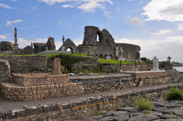 The Annuals of the Four Masters. Donegal Abbey Ruins (Ireland)