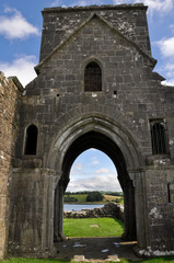 Fototapeta na wymiar Devenish Klasztorny strony, Co.Fermanagh, Irlandia Północna