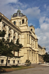 Fototapeta na wymiar Natural History museum in Vienna, Austria