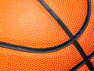 Obraz premium Basketball closeup