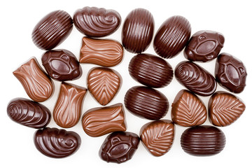 Assorted chocolate candies