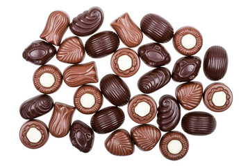 Assorted chocolate candies