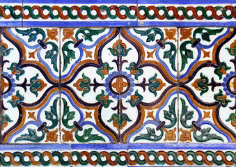 Moorish ceramic tiles