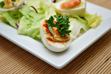 Deviled Egg Close-Up