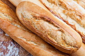baked loaves of bread