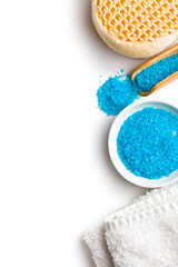 blue bath salt