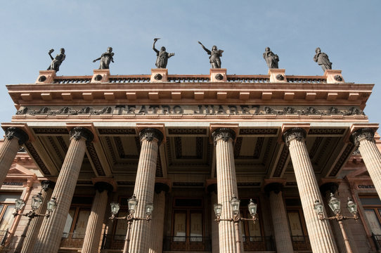 Teatro Ju&aacute;rez, Guanajuato (M&eacute;xico)