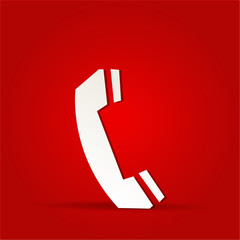 call phone button web icon design