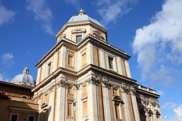 Fototapeta na wymiar Kościół w Rzymie - Santa Maria Maggiore