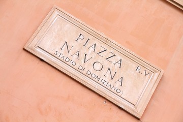 Obraz premium Piazza Navona in Rome, Italy