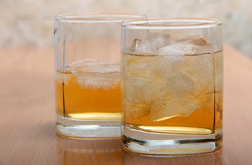 Whiskey and ice