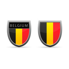 Belgium flag emblem