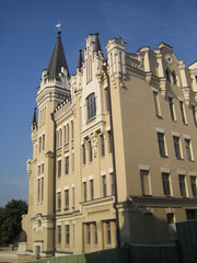 jugendstil building in kiev