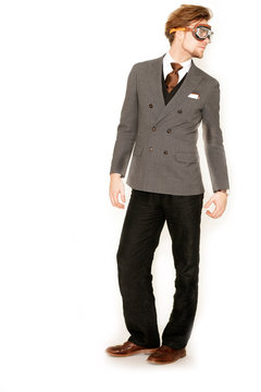 junger Modedesigner